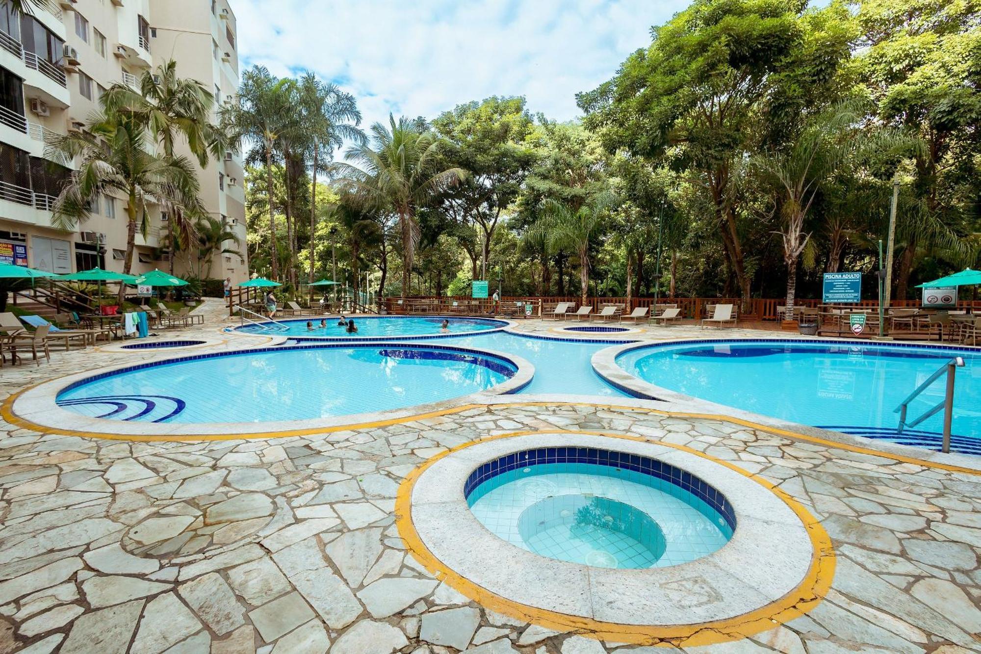 Thermas Paradise - Rio Quente- Duplex 3 Quartos Com Hidromassagem Exterior photo