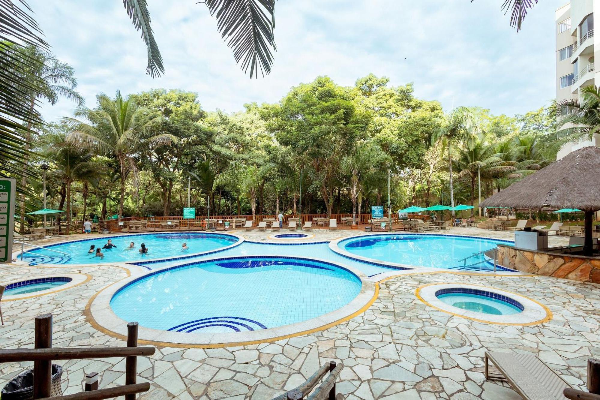 Thermas Paradise - Rio Quente- Duplex 3 Quartos Com Hidromassagem Exterior photo